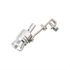 장치 수리 배기 머플러 파이프 차량 1PC 시뮬레이터 사운드 휘슬 범용 자동차, [03] Silver L, 1개