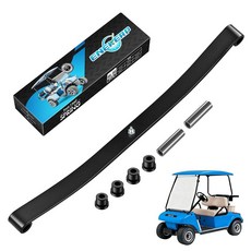 골프 카트 프론트 1-리프 스프링 클럽 카 DS 1981년용 튼튼한 서스펜션 부싱 및 슬리브 포함 OEM# 1012030 1015108 103628801 향상된 하중 지, 골프 카트 프론트 1-리프 스프링, 클럽 카 DS 19