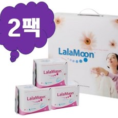 라라문 생리대 정품 - 오버나이트(대형) 날개형, 8개입, 2개, 오버나이트
