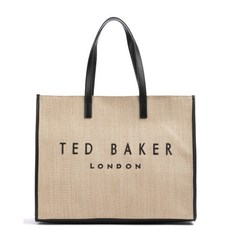 TED BAKER Pallmer Tote bag polypropylene nature/black 275175-NATURAL-TB
