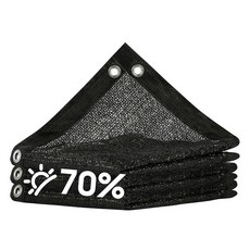 Amgo 2.4m(8피트) x 3m(10피트) 온실 및 채소용 70% 쉐이드 천 그로밋이 있는 통기성 식물 커버 꽃 과일 및 아기방을 보호하기 위한 자외선 차단 정원 메시