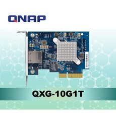 QNAP QXG-10G1T 五速 10GbE 單埠網路擴充卡, 1個