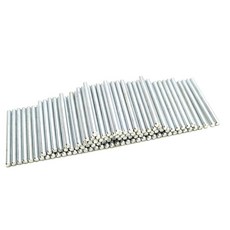 DIY RC 자동차 보트 헬리콥터 모델 부품용 EUDAX 100Pcs STEM 샤프트 원형 막대 축 2mmx70mm, 2mmx30mm, 1개