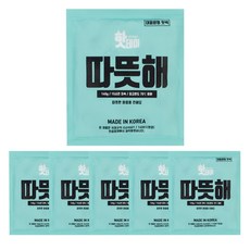 국내생산 핫데이 대용량형 따뜻해 핫팩 140g, 60개