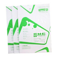 폼보드합지 원단 폼보드 5T 4절 백색 590x440mm 1개입