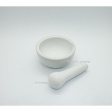 국산 가루약 조제 이유식 필수품 유발유봉 세트 대 중 소 약사발 알약 분쇄기, 소-9cm 봉 포함, 1개