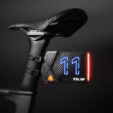 번호판 자전거 조명 후미등 램프 숫자 랜턴 바이크, 블루 11, 1개