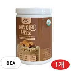 플라이밀 브라운, 630g, 8개