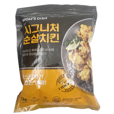 +맘스터치 시그니처 순살치킨, 1kg, 10개