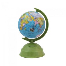 지구형 저금통 125-P 소품 저축 통화 보관용_ 20293463EA, 개 1개입