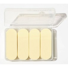 벨로벨리 이지업스펀지 베이직 Basic 메이크업 화장 퍼프 하이드로 스펀지, 2개, 베이직(케이스4pcs)