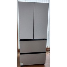 삼성전자 Bespoke AI 김치플러스 420L 4도어 키친핏 김치냉장고 방문설치, 에센셜화이트 + 에센셜베이지, RK70F42M2ZG
