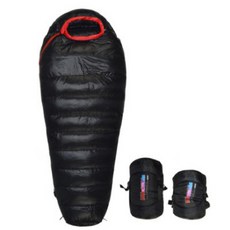 e산경표 봄 여름 가을용 오리털 침낭 600g, 1개