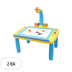 비앤씨 뽀로로 빛 따라 그리기 테이블, 혼합색상, 2개