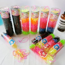 枕頭山 P624 袋裝高彈力一次性橡皮筋髮圈髮飾頭飾 A-12