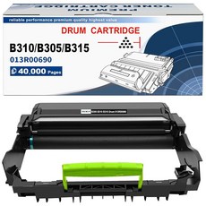 ASEKER B310 B305 B315 드럼 카트리지 013R00690 제록스 프린터에 호환되며 40000 페이지(드럼 유닛, 1개