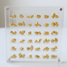 준즈 콩알금 케이스 쥬얼리 악세사리 순금 아크릴 보관함, 1개, 36칸