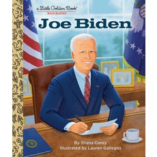 (영문도서) Joe Biden: A Little Golden Book Biography Hardcover, Golden Books, English, 9780593479384