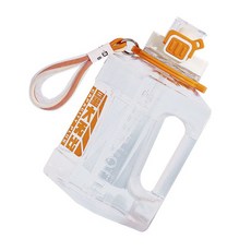 딜러 대용량 투명 스포츠 물병 2311, 1개, 화이트, 2200ml