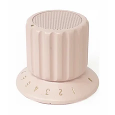 브루노 볼륨 노브 마그네틱 방수 스피커 트루 와이어리스 스테레오 미니 포터블 블루투스 DSP 앰프, 01 Pink