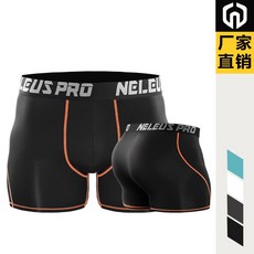 男士跑步緊身短褲 彈力速乾打底褲