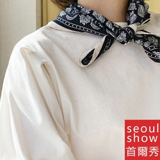Seoul Show 首爾秀 復古腰果方領巾