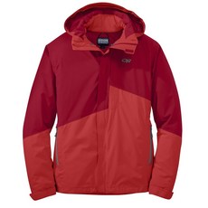 Outdoor Research 連帽化纖保暖防水雪衣 Offchute男款 磚紅