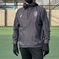 볼타스포츠 남녀공용 오버핏 축구 풋살 러닝 아노락 바람막이