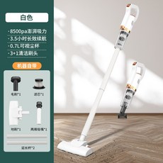 新款便攜無線手持吸塵器 車載家用吸吹一體除塵器 無刷電機小型吸塵器, 968白色,中文泡沫包装