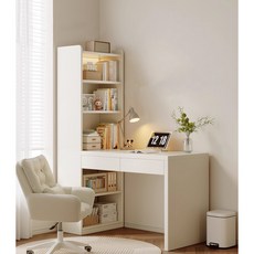 수납형 책상 책장일체형 공부책상 컴퓨터책상 학생책상