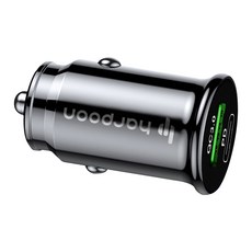 차량용 충전기 시거잭 2포트 퀵차지 3.0 퀄컴 15W, 2포트 15W 블랙