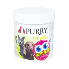 Purry 寵物淚痕清潔布 犬貓兩用, 1個, 100個裝