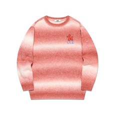 LEE KIDS 그라데이션 레귤러핏 풀오버 핑크 LK2404KT75PI