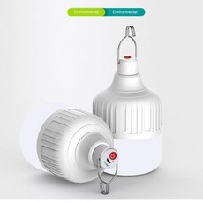 防水充電燈 夜市擺攤神器 節能照明, 1個, 可充電8w燈泡,紙盒+燈+線