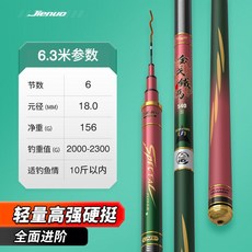 釣友俱樂部 吳郭魚 魚竿 碳素手竿 超輕超硬 台釣竿 黑坑大物竿 池釣竿 溪流竿