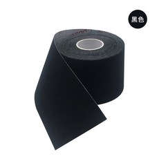 運動貼布 肌肉貼布 運動繃帶 彈性貼布 運動肌貼, 1個, 黑色