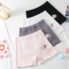 여아 속바지 주니어 무봉제 활동복 편안한 드로즈 사각 삼각 팬티 아동 속바지