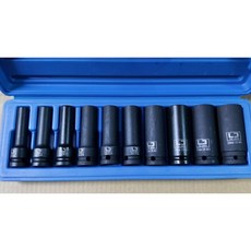 【棒棒腿五金】(附發票)LJ氣動長套筒組1/2*10件 8-24, 1個