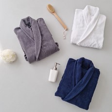 로앤데이 샤워가운 목욕가운 호텔 배스로브 국내자체제작, 30수 화이트(105cm), 1개