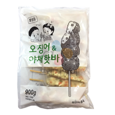 가토코 오징어 야채핫바, 1개, 900g