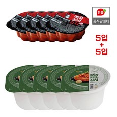 한울 볶음김치 100g + 실비김치컵 80g, 8세트