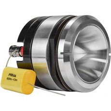 PRV 모터사이클 글렛 트위터 2.25인치 숏 혼 120와트 4옴 MT2.2TWC-4 크롬 네오디뮴 자석 하이 SPL 대회 - 플러시 마운트 컴팩트 디자인 MOTO 시리즈 싱글, PRV 모터사이클 글렛 트위터 2.25인치 숏 혼 12