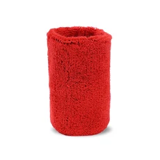 쿠쿠스토어 2/1pcs 포트 땀 손목 밴드 지원 브레이스 랩 체육관 배구 테니스 새로운 러닝 스웨트, 04 Red-1pc