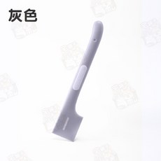 宅鋪子 貓咪圖案刮勺 開罐匙 寵物餵食勺, 1個, 灰色