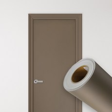 퀸하우징 방문 현관문 단색 인테리어필름 문 시트지, 13. 딥 브라운 DSQ313