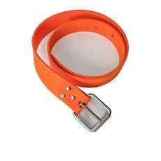 프리 다이빙 벨트 실리콘 액세서리 1.3M 조정 가능한 퀵 릴리스 리드, 주황