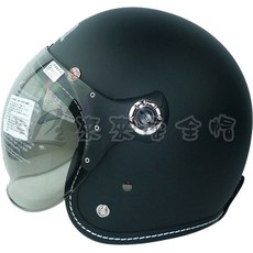 華泰 KK 806SP 雙鏡騎士帽, 平黑, 1個