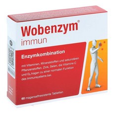 독일 우벤자임 Wobenzym 이뮨 효소 60정, 1개
