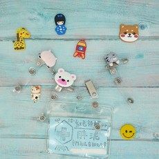 不鏽鋼 護理師識別證/別針/夾式/夾子/夾式識別證/護士/輕巧/管路夾/醫療人員/醫師/學生/證件夾/證件扣/吊飾, 1個, 夾式識別證~無別針