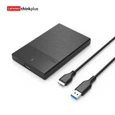 Lenovo USB3.0 모바일 하드 디스크 케이스 2.5 인치 노트북에 적합 외부 SATA 직렬 포트 기계식 SSD 인클로, 01 K01-A USB3.0